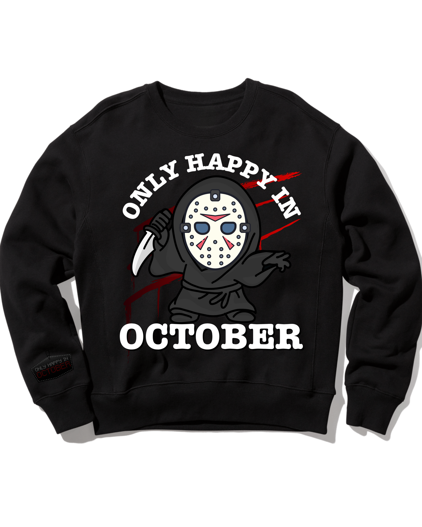 Baby Jason - Only Happy In October Crewneck Sweatshirt