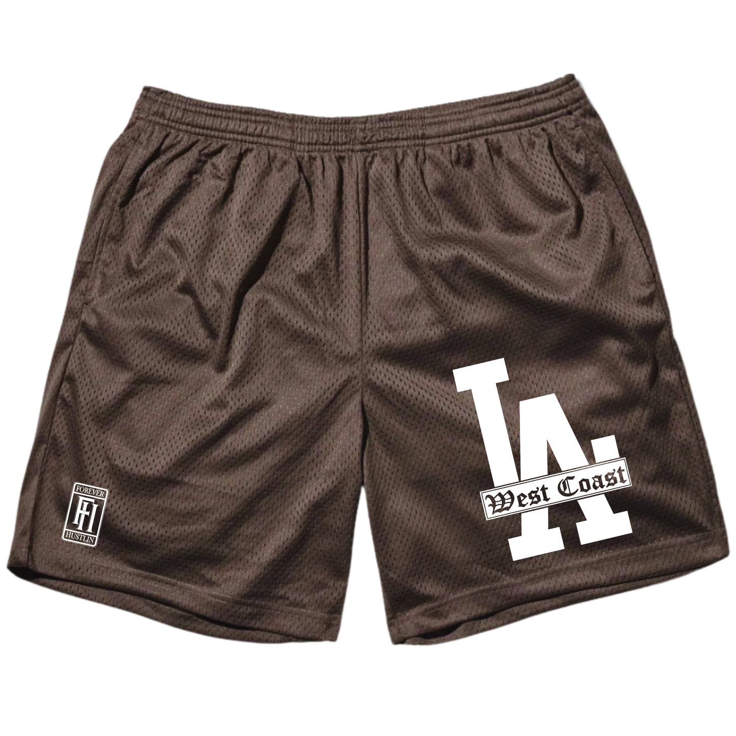 LA "West Coast" Basketball Shorts