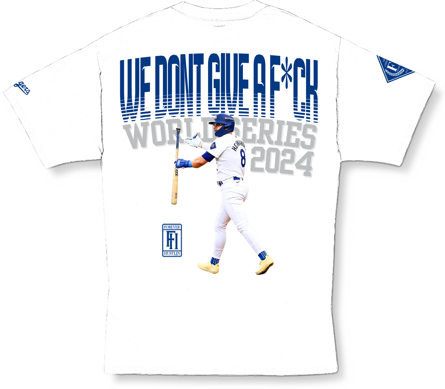 We Don't Give A F*ck- Kike WORLD SERIES 2024 Tee