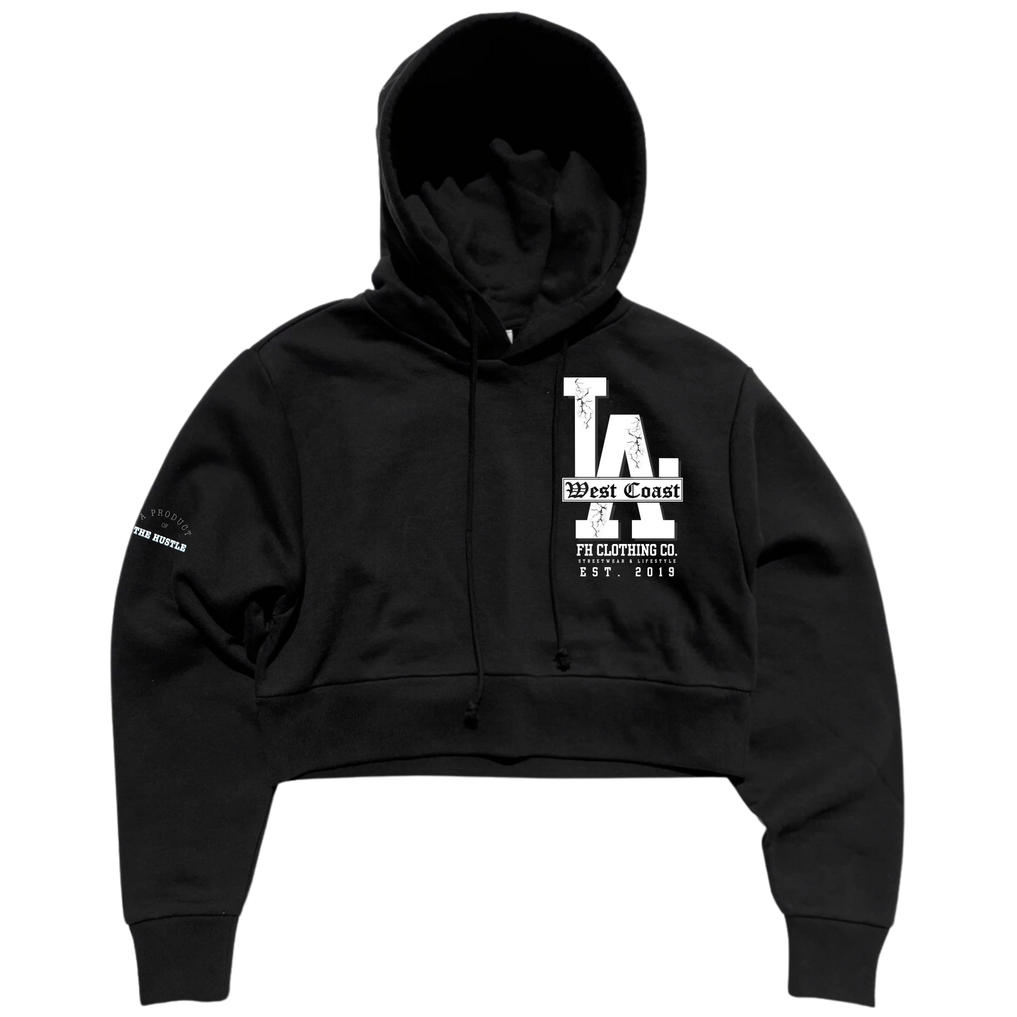 LA West Coast 23' Cropped Hoodie