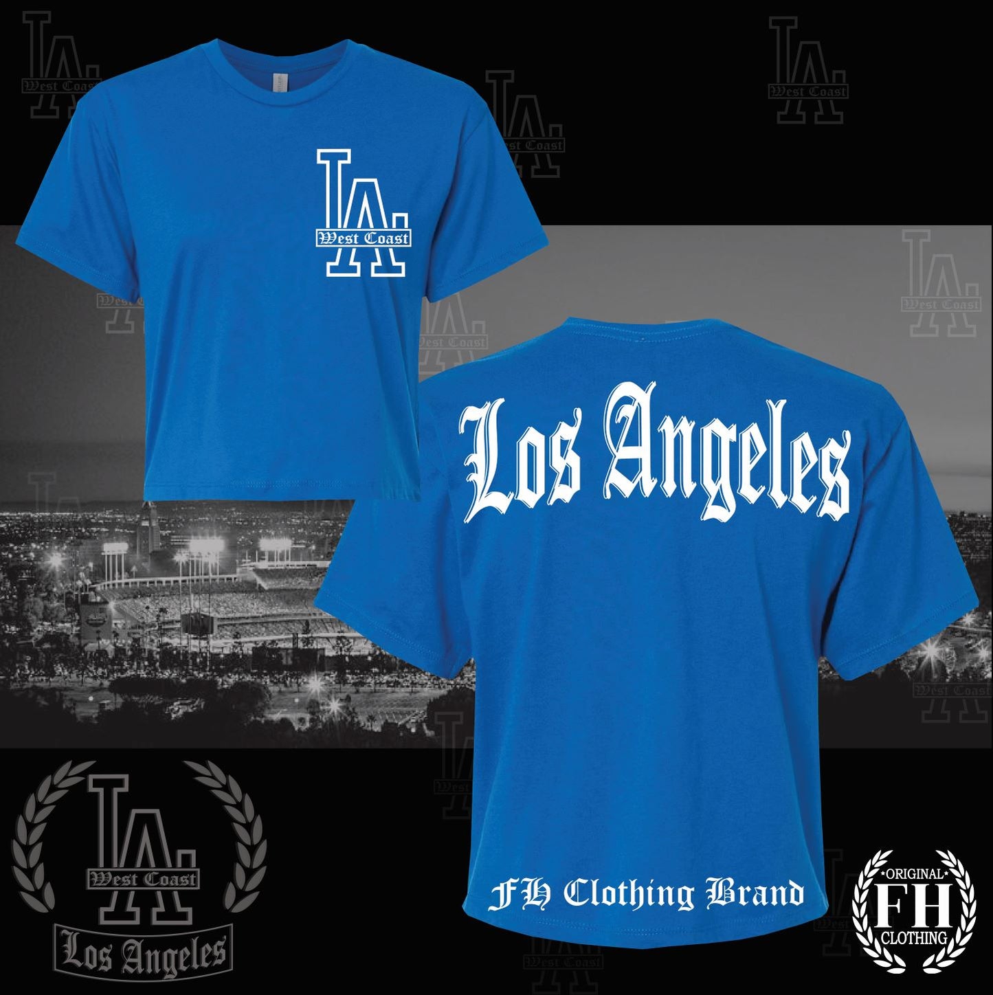 LA West Coast CROP TOP